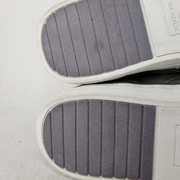 Ben Sherman Mens Gray Linen Look Lace Up Sneakers Sz 8 - Picture 8 of 10